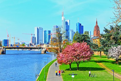 Frankfurt im Frühling