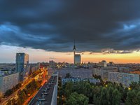 Berlin sunset