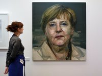Angela Merkel portrait