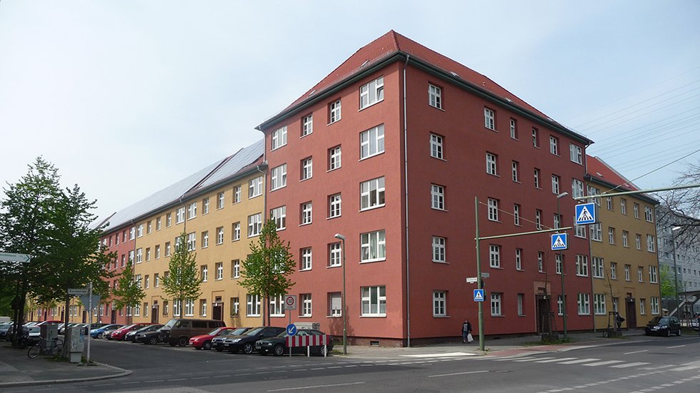 A residential complex in Berlin, under the portfolio of housing cooperative Bremer Höhe
