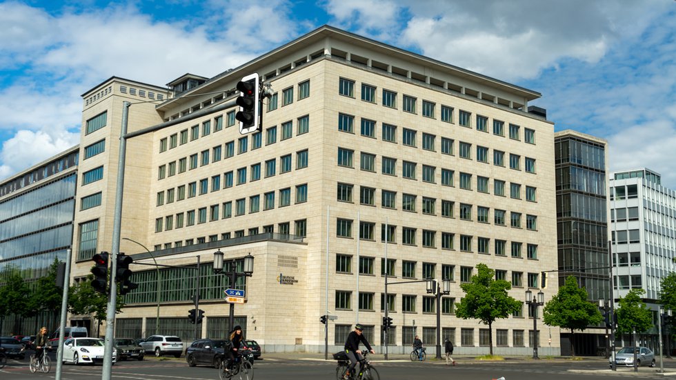 The Deutsche Bundesbank in Berlin